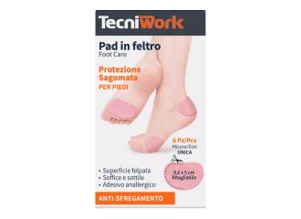 Pad in feltro sagomato 8,6x5cm 6 pezzi