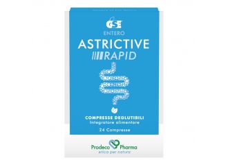 Gse entero astrictive rapid 24 compresse deglutibili