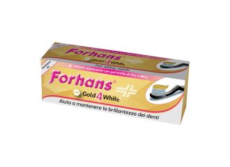 Forhans gold4white dentifricio 75 ml