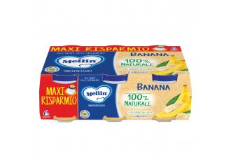 Mellin omogeneizzato banana 6 x 100 g