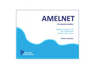 Garze amelnet oftalmiche monouso 30 salviette
