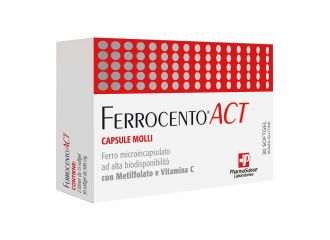 Ferrocento act 30 capsule molli