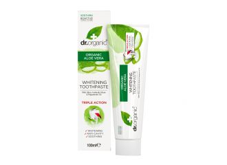 Dr organic aloe toothpaste dentifricio 100 g