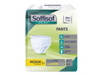 Soffisof air dry pants extra otc m 9 pezzi