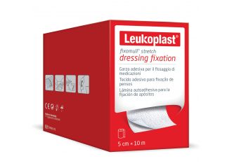 Fascia autoadesiva ipoallergenica fixomull stretch per fissaggio cateteri m 10 x 5 cm