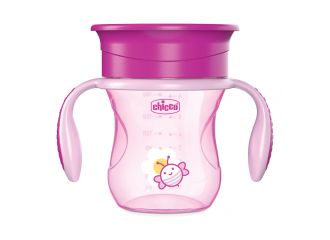 Chicco tazza perfect 360 rosa 12 mesi