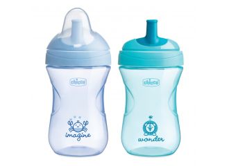 Chicco tazza advance azzurra 12 mesi