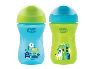 Chicco tazza easy azzurra 12 mesi
