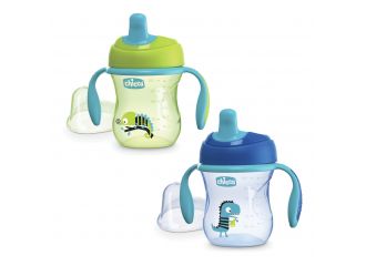 Chicco tazza training azzurra 6 mesi