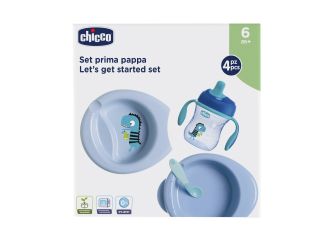Chicco set pappa 6 mesi+ azzurro