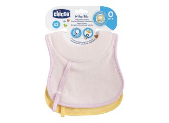 Chicco bavagline 0m+ 2pz rosa