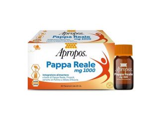 Apropos vita+ pappa reale 1000mg 10 flaconcini da 10 ml