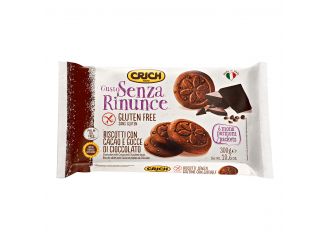 Gusto senza rinunce biscotti cacao e gocce di cioccolato 300 g