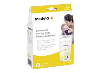 Storage bags sacca per la conservazione del latte materno 25 pezzi