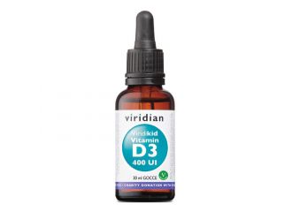 Viridian viridikid vitamin d3 400ui gocce 30ml