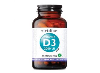 Viridian vitamin d3 2000iu 60cps