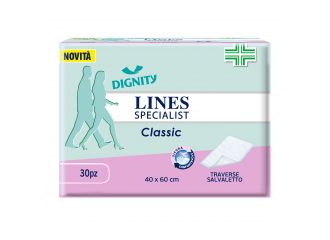 Traversa per incontinenza lines specialist classic 40x60 cm 30 pezzi