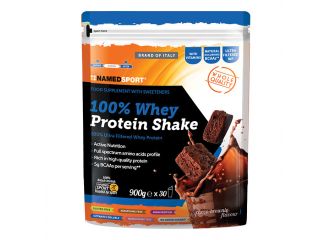 100% whey protein shake choco brownie 900 g