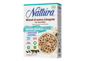Nattura muesli di avena con cioccolato bio 300 g