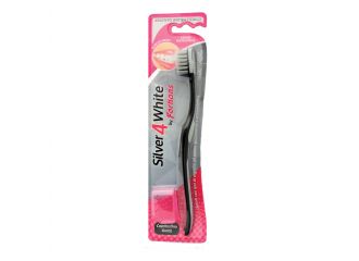 Spazzolino silver 4 white forhans 1 pezzo