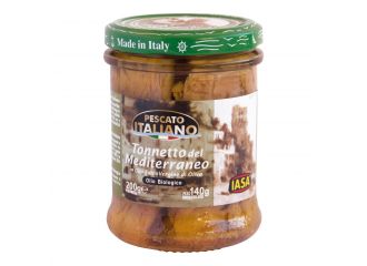 Iasa il gustoso tonnetto del mediterraneo in olio extra vergine di oliva 200 g