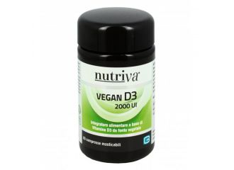 Nutriva vegan d3 60 compresse 2000 ui