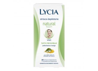 Lycia strisce depil.viso cera nat.20pz