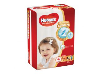 Pannolino huggies ultra comfort base 4 18 pezzi