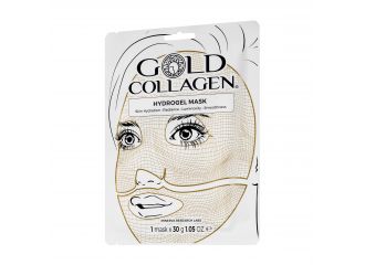 Gold collagen hydrogel mask
