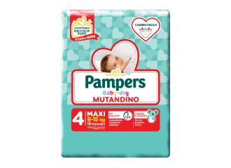 Pampers baby dry mutandino sm taglia 4 maxi small pack 16 pezzi