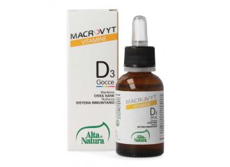 Macrovyt vitamina d3 veg gocce 30 ml