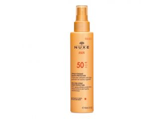 Nuxe sun spray solare viso e corpo alta protezione spf50 150 ml