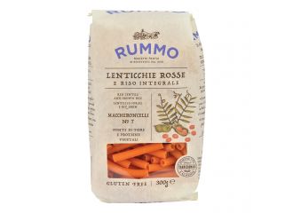 Rummo maccheroncelli n 7 lenticchie rosse e riso integrale 300 g