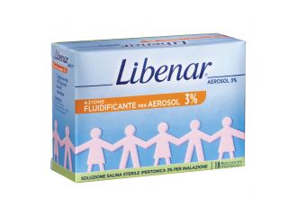 Libenar 18 fiale aerosol ipertoniche 3%