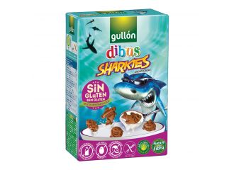Gullon biscotti cacao a forma di squali 250 g