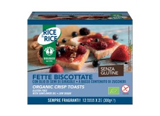 Rice&rice fette biscottate con olio di semi di girasole 300 g