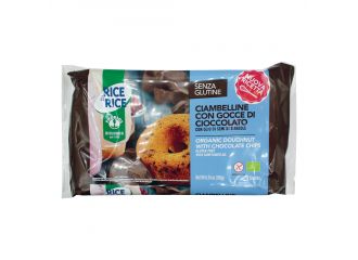 Rice & rice ciambelline con gocce di cioccolato 4 x 45 g