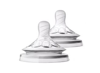 Avent 2 tettarelle natural flusso medio 3 fori