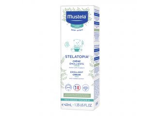 Mustela stelatopia crema emolliente viso 40 ml