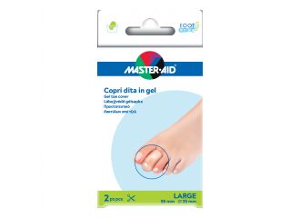 Copri dita master-aid in gel l 2 pezzi
