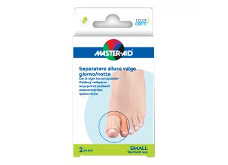 Separatore dita in gel master-aid per alluce s 2 pezzi