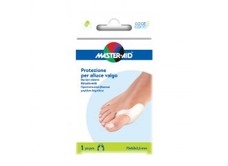 Protezione master-aid in gel e tessuto per alluce valgo 1 pezzo
