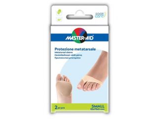 Protezione master-aid per metatarso in tessuto elastico e gel s 1 paio