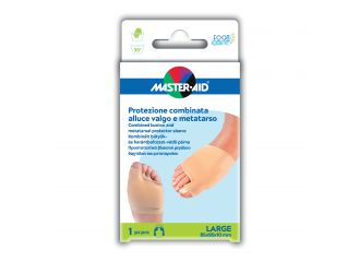 Protezione master-aid per alluce valgo e metatarso s 1 pezzo