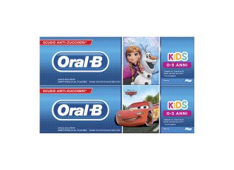 Oralb dentifricio kids frozen&cars 0-5 anni 75 ml
