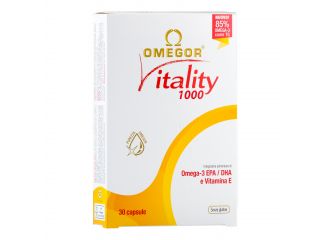 Omegor vitality 1000 30 capsule molli