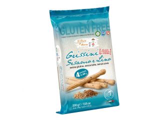 Il pane di anna grissini con sesamo e lino senza latte 200 g