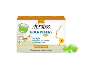 Apropos gola defens pro 20 pastiglie mentolo eucalipto