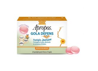 Apropos gola defens pro 20 pastiglie junior panna fragola