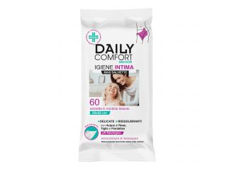 Daily comfort senior panni detergenti igiene intima 60 pezzi